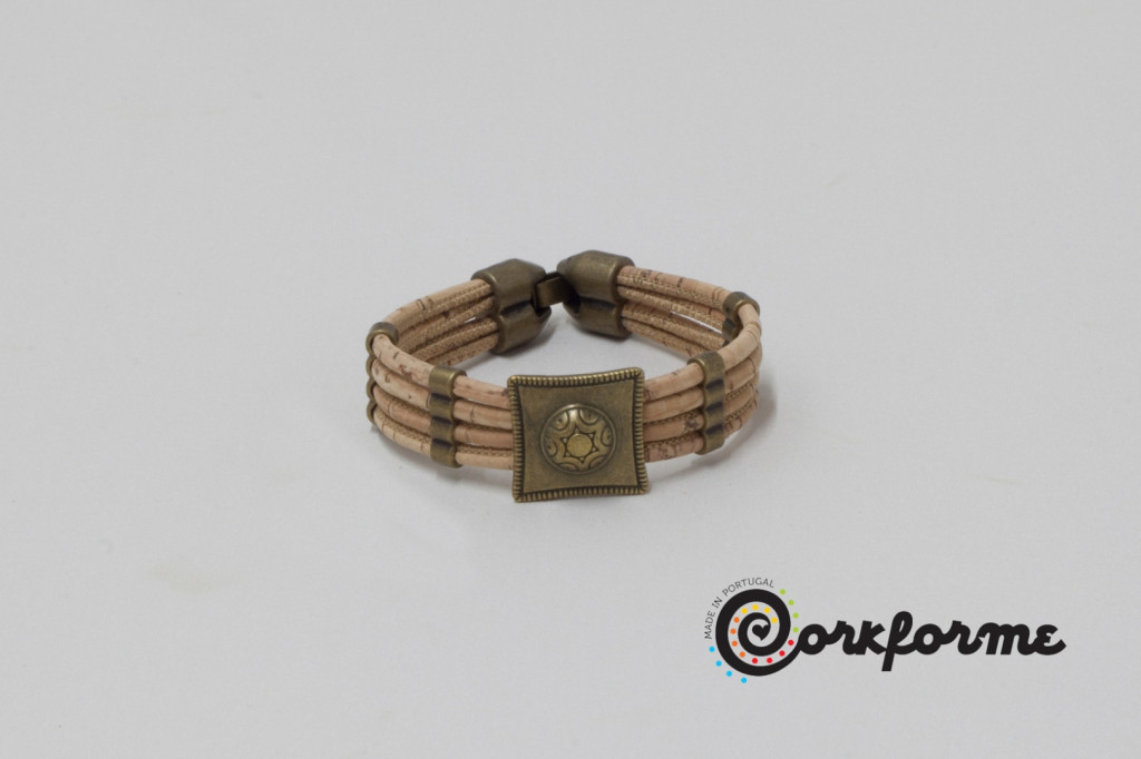 Pulseira de Cortiça Ref: 906 CK Bronze